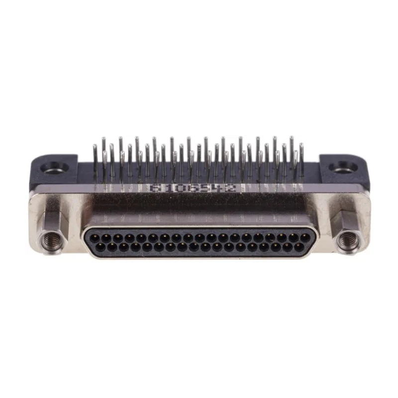 Glenair High-Density 37 Way Right Angle Micro-D 1.91 mm Pitch Through Hole D-Sub Connector Male GMR7590