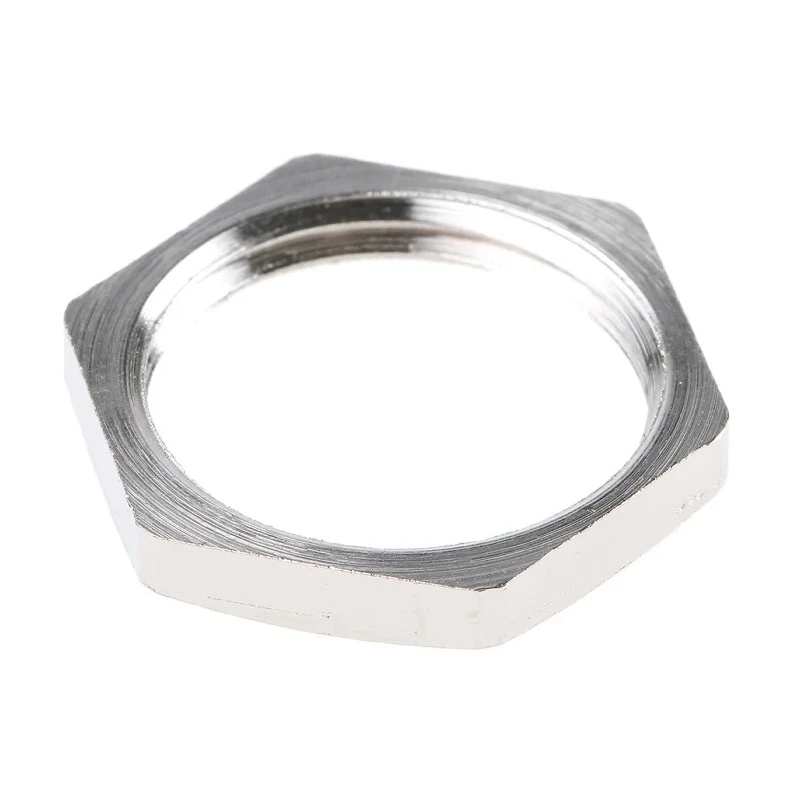 SIB Nickel Plated Brass Cable Gland Locknut PG11 Thread D4011101