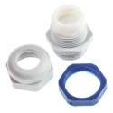 SIB WADI-TEC Series Grey Polyamide 6 Cable Gland PG13 Thread, 7 mm Min, 12 mm Max, IP68 Z6101300R