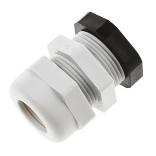 SIB WADI-TEC Series Grey Polyamide 6 Cable Gland, PG16 Thread, 9 mm to 14 mm Cable Diameter, IP68, Operating -30°C Z6101600R