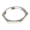 SIB Nickel Plated Brass Cable Gland Locknut PG21 Thread D4021100