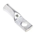 RS PRO Uninsulated Tubular Ring Terminal, M5 Stud Size, 8 AWG Wire Size, Copper Tin Plated, Grey 531-015
