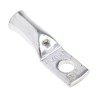 RS PRO Uninsulated Tubular Ring Terminal, M5 Stud Size, 8 AWG Wire Size, Copper Tin Plated, Grey 531-015
