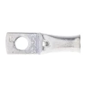 RS PRO Uninsulated Tubular Ring Terminal, M5 Stud Size, 8 AWG Wire Size, Copper Tin Plated, Grey 531-015
