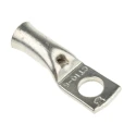 RS PRO Uninsulated Tubular Ring Terminal, M6 Stud Size, 8 AWG Wire Size, Grey, Copper Tin Plated 531-021