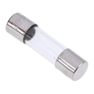 RS PRO 100mA Fast-Acting Glass Cartridge Fuse 5 x 20 mm 250V AC 610-9579