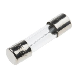 RS PRO 100mA T Glass Cartridge Fuse, 5 x 20 mm, 250V AC, Time Delay 610-9850