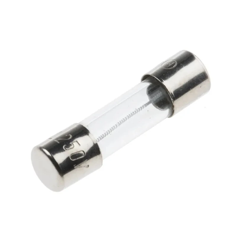 RS PRO 100mA T Glass Cartridge Fuse, 5 x 20 mm, 250V AC, Time Delay 610-9850