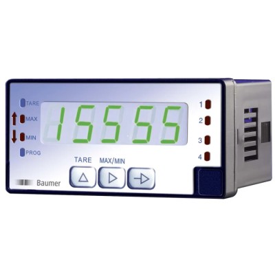 Baumer Digital Panel Multifunction Meter for AC Voltage and AC Current 48 mm x 96 mm PA418