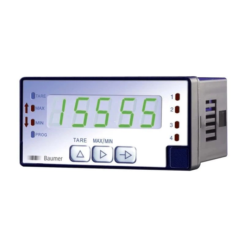 Baumer Digital Panel Multifunction Meter for AC Voltage and AC Current 48 mm x 96 mm PA418
