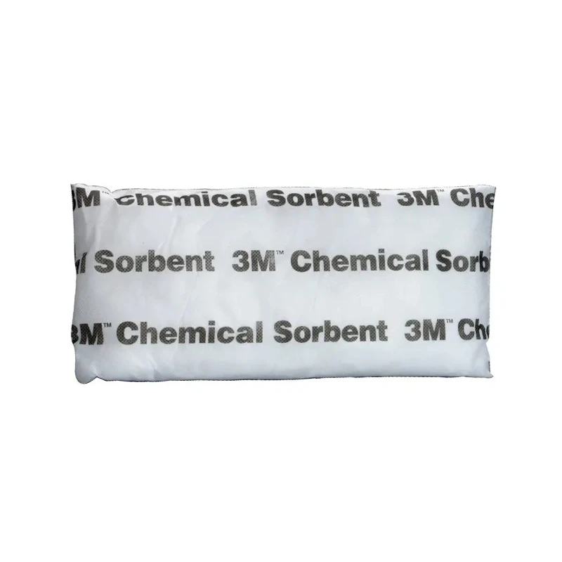 3M Spill Absorbent Sorbent Pillow for Chemical Use, 32 L Absorbent Capacity, Pack of 16 P300