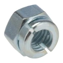 Aerotight Bright Zinc Steel Locknut RoHS M5 Thread Grade 8, Overall Height 16.1mm 18805TRZC
