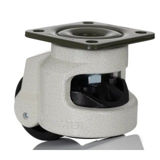 RS PRO Heavy Duty Swivel Castor with Nylon Wheel 75 mm Diameter 1000 kg Capacity Model 611-4442