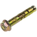 RawlPlug Carbon Steel Mechanical Expansion Masonry Anchor Bolt M6 x 40 mm Zinc Plated 530-422