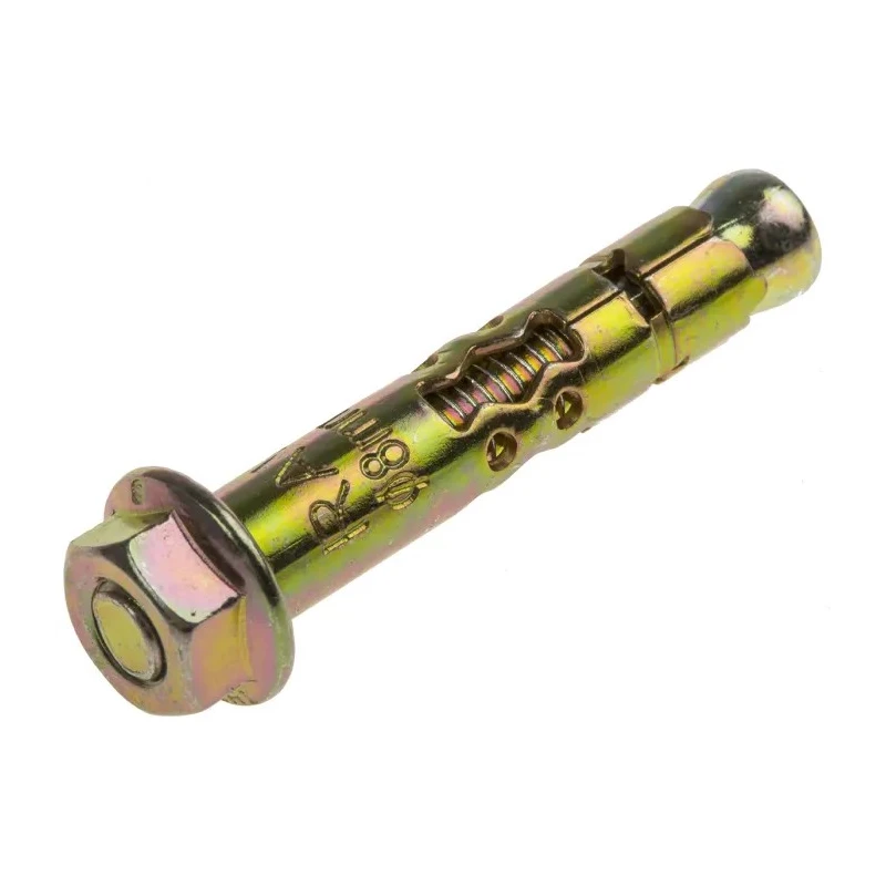 RawlPlug Carbon Steel Mechanical Expansion Masonry Anchor Bolt M6 x 40 mm Zinc Plated 530-422
