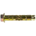 RawlPlug Carbon Steel Mechanical Expansion Masonry Anchor Bolt M6 x 40 mm Zinc Plated 530-422