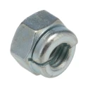Aerotight Bright Zinc Steel Locknut RoHS M6 Cantilevered Threaded Arms Stiff Nut 18806TRZC