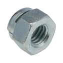 Aerotight Bright Zinc Steel Locknut RoHS M6 Cantilevered Threaded Arms Stiff Nut 18806TRZC