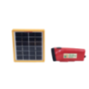 Solar LED Torch with 2 Light Modes Rechargeable Inbuilt Lithium Battery 2W Solar Panel and Hybrid Charging By Solar Universe I