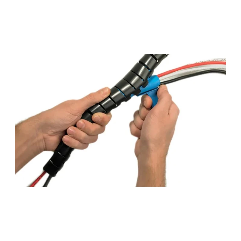 HellermannTyton Cable Sleeve Tool HAT Tool for Use With Helawrap Cable Cover 161-60005 HAT30-PA66-BU