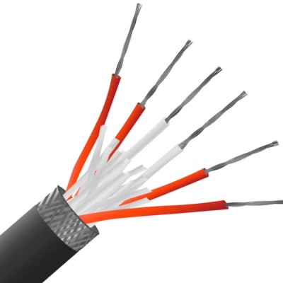 RS PRO Type RTD Resistance Thermometer Detector Wire, Screened, 25 m Length, Perfluoroalkoxy Alkane Insulation, 260 611-8107