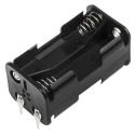 RS PRO AA Battery Holder PCB Mounting Polypropylene Body Coil Spring Termination 4 Cells 611-9605