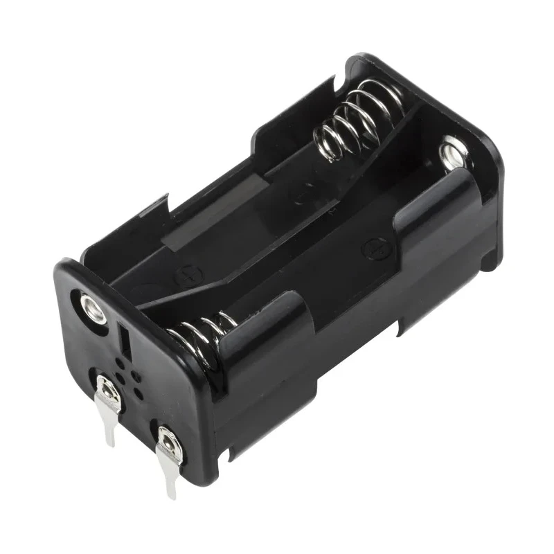 RS PRO AA Battery Holder PCB Mounting Polypropylene Body Coil Spring Termination 4 Cells 611-9605