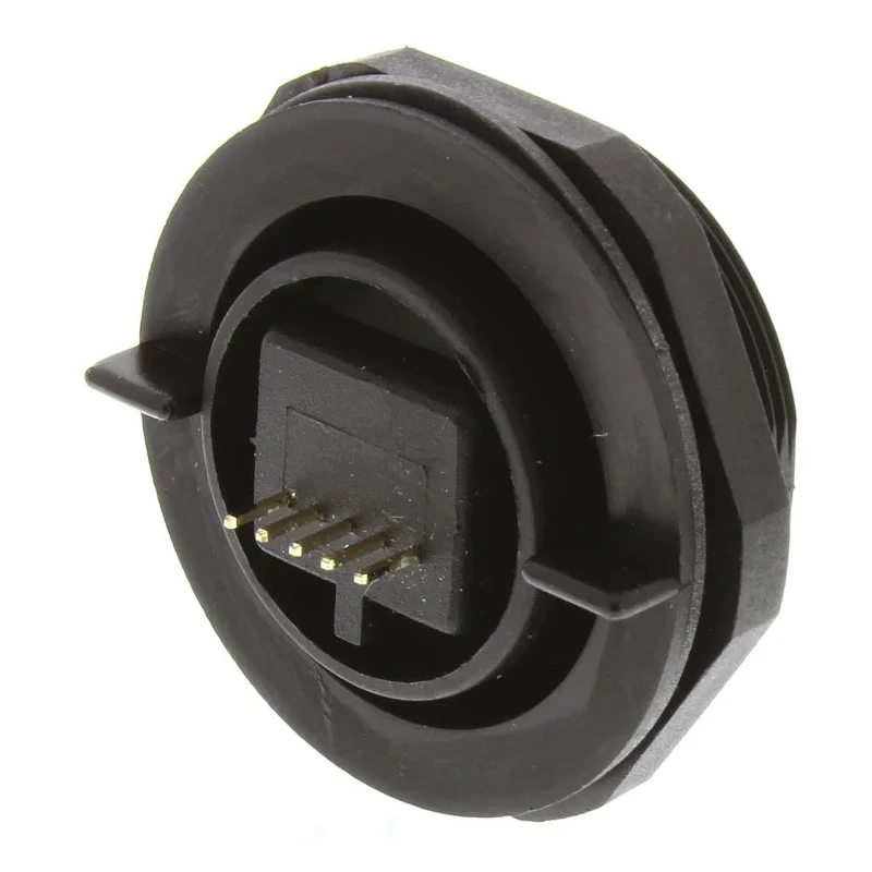 Bulgin USB Connector Straight Panel-Mount 1 Port USB Type A USB 2.0 30V IP68 