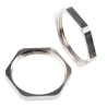 SIB Nickel Plated Brass Cable Gland Locknut M32 Thread D4332107