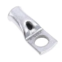 RS PRO Uninsulated Tubular Ring Terminal M8 Stud Size 4 AWG Wire Size Grey 531-071