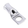 RS PRO Uninsulated Tubular Ring Terminal M8 Stud Size 4 AWG Wire Size Grey 531-071