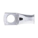 RS PRO Uninsulated Tubular Ring Terminal M8 Stud Size 4 AWG Wire Size Grey 531-071
