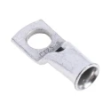 RS PRO Uninsulated Tubular Ring Terminal M8 Stud Size 4 AWG Wire Size Grey 531-071
