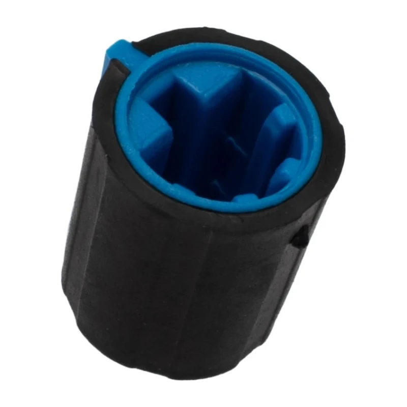 Sifam 11.5 mm Knob Diameter Black Potentiometer Knob for 6 mm Shaft D Shaped 3/03/DR110-006/237/233