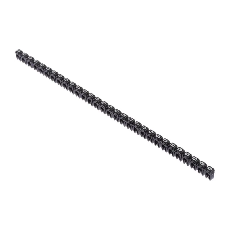 Legrand Black Cable Marker Nylon 66 Material 2.2-3.3mm Diameter, Length 5mm, Width 3mm 0 382 10