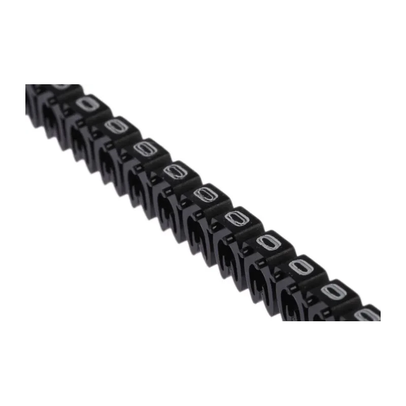 Legrand Black Cable Marker Nylon 66 Material 2.2-3.3mm Diameter, Length 5mm, Width 3mm 0 382 10
