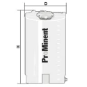 ProMinent Polyethylene 60L Chemical Tank UV Stabilized with Threaded Sockets 791994