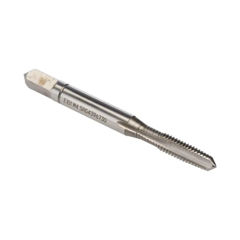 Dormer Metric Standard M4 Thread High-Speed Steel Straight Flute Left Hand Hand Tap Set 3 Pieces E101M4NO8