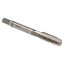 Dormer Metric Standard M8 Left Hand Thread Straight Flute Hand Tap Set, HSS, 63mm Overall Length, DIN 352, 3 Piece E101M8NO8