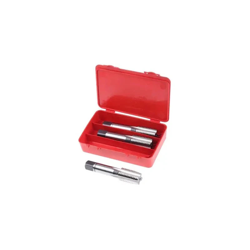 Dormer Tap Set, M6 Thread, Metric Standard, Left Hand Straight Flute Hand Tap, 56mm Length E101M6NO8