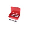 Dormer Tap Set, M6 Thread, Metric Standard, Left Hand Straight Flute Hand Tap, 56mm Length E101M6NO8
