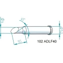 Ersa 4 mm Hoof 30.5 mm Soldering Iron Tip for use with i-Tool 102ADLF40