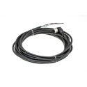 Telemecanique Sensors Female 4 Way Right Angle to Unterminated Free End Sensor Actuator Cable, 5 m XZCP1241L5