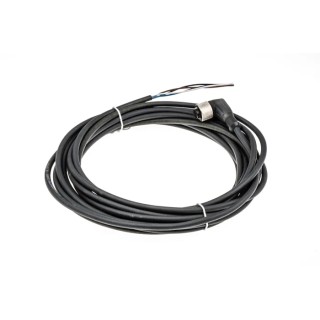 Telemecanique Sensors Female 4 Way Right Angle to Unterminated Free End Sensor Actuator Cable, 5 m XZCP1241L5