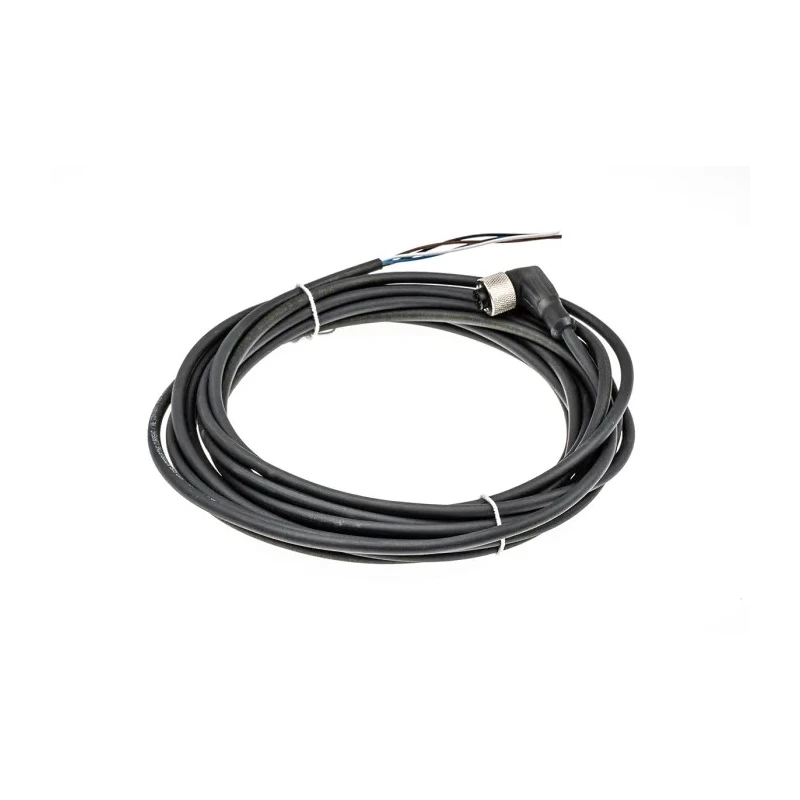 Telemecanique Sensors Female 4 Way Right Angle to Unterminated Free End Sensor Actuator Cable, 5 m XZCP1241L5