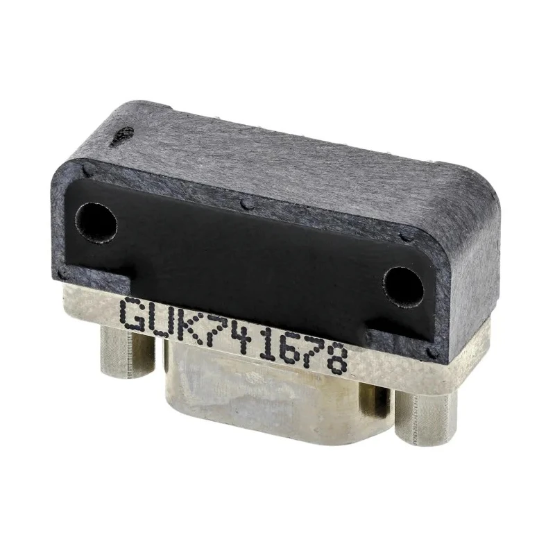 Glenair 15 Way Right Angle D-Sub Connector Female 2.54 mm Pitch Through Hole MWDM2L-15SCBRP-.110