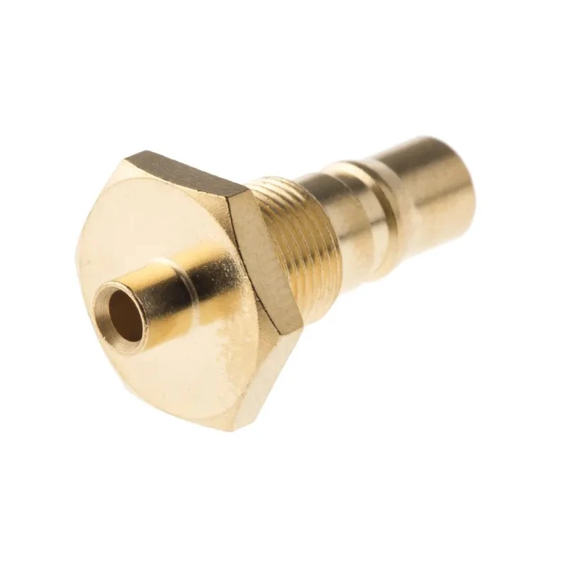 Huber+Suhner QMA Series Coaxial Connector Panel Mount Female 50 Ω Straight Body Solder 24_QMA-50-2-1/111_NE