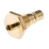 Huber+Suhner QMA Series Coaxial Connector Panel Mount Female 50 Ω Straight Body Solder 24_QMA-50-2-1/111_NE