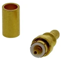 Huber+Suhner MMBX Series Coaxial Connector Cable Male MMBX, 50 Ω, Straight Body Crimp 11_MMBX-50-2-1/111_NE