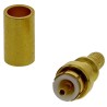 Huber+Suhner MMBX Series Coaxial Connector Cable Male MMBX, 50 Ω, Straight Body Crimp 11_MMBX-50-2-1/111_NE